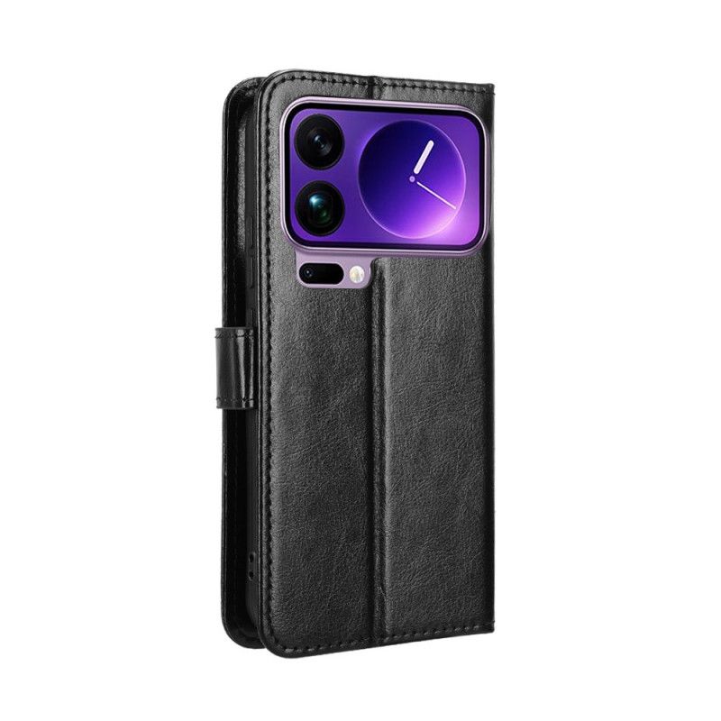 Flip Cover Xiaomi 17 Pro Prangende Læder
