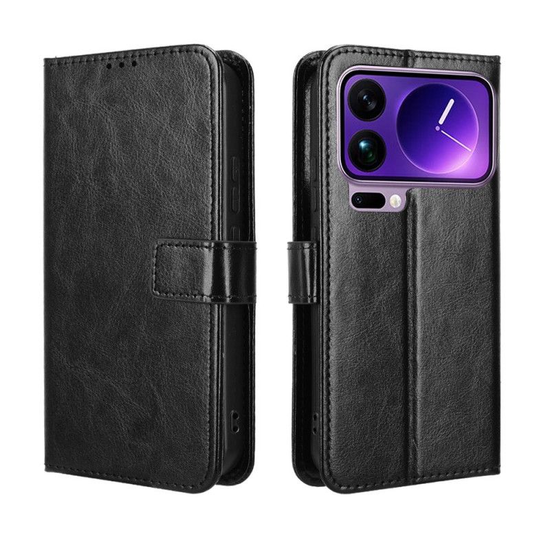 Flip Cover Xiaomi 17 Pro Prangende Læder