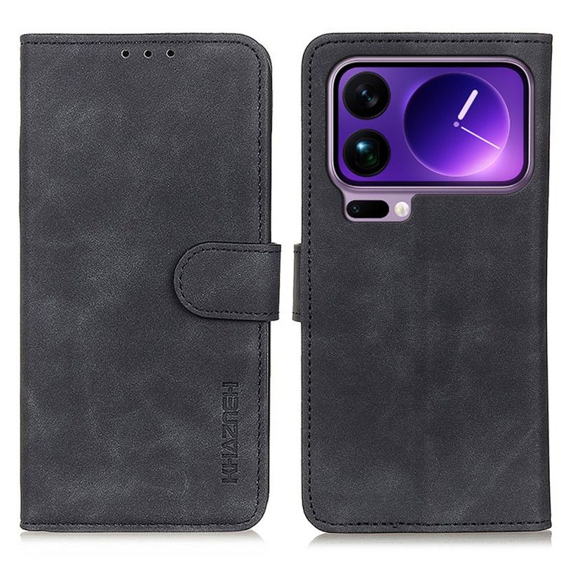 Flip Cover Xiaomi 17 Pro Retro Khazneh-tekstur