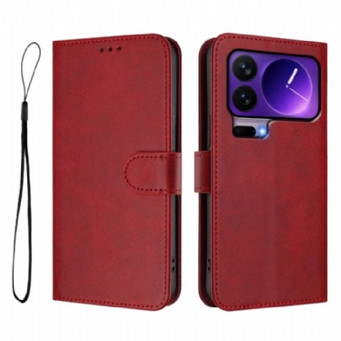 Flip Cover Xiaomi 17 Pro Rfid-blokerende Lædereffekt