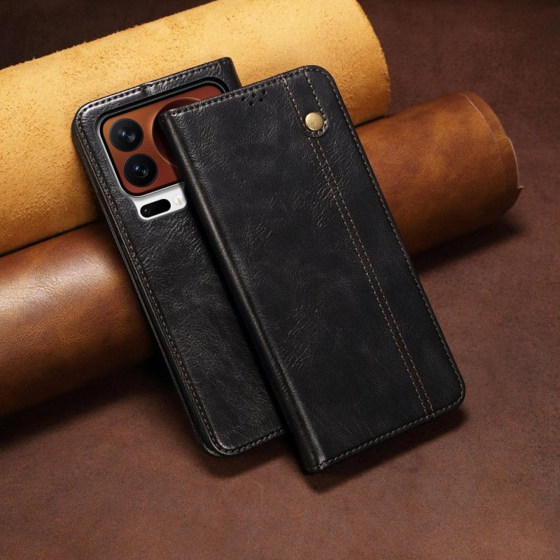 Flip Cover Xiaomi 17 Pro Vokset Kunstlæder