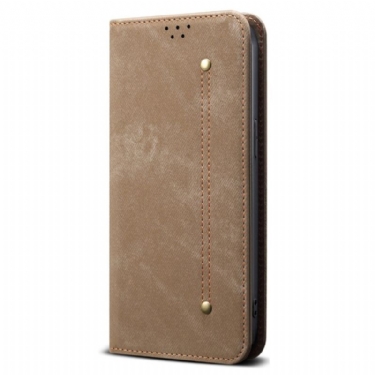 Læder Cover Xiaomi 17 Pro Denimstil