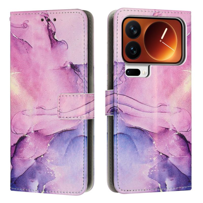 Læder Cover Xiaomi 17 Pro Marmor