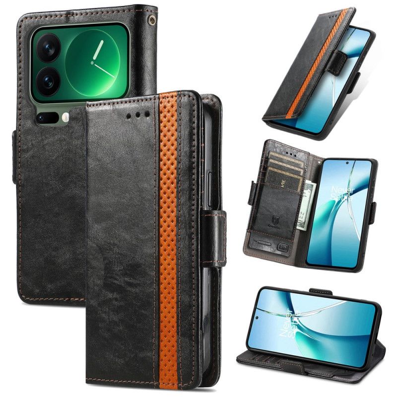 Læder Cover Xiaomi 17 Pro Telefon Etui Caseneo Rfid-beskyttelse