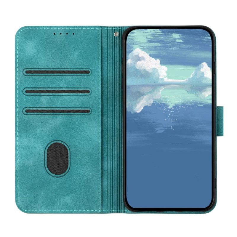 Læder Cover Xiaomi 17 Pro Telefon Etui Geometriske Mønstre