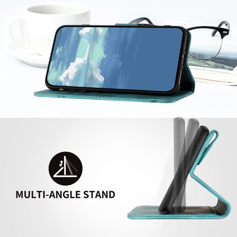 Læder Cover Xiaomi 17 Pro Telefon Etui Geometriske Mønstre