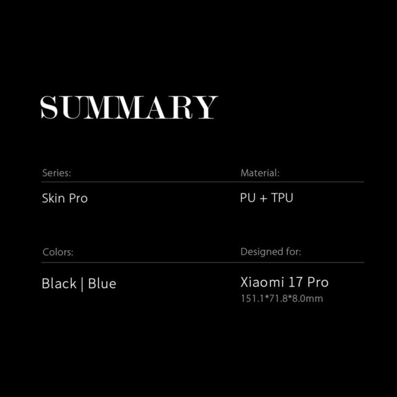 Læder Cover Xiaomi 17 Pro Telefon Etui Skin Pro Series Dux Ducis