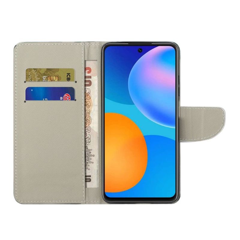 Flip Cover Xiaomi Redmi Note 10 Pro Militær Camouflage