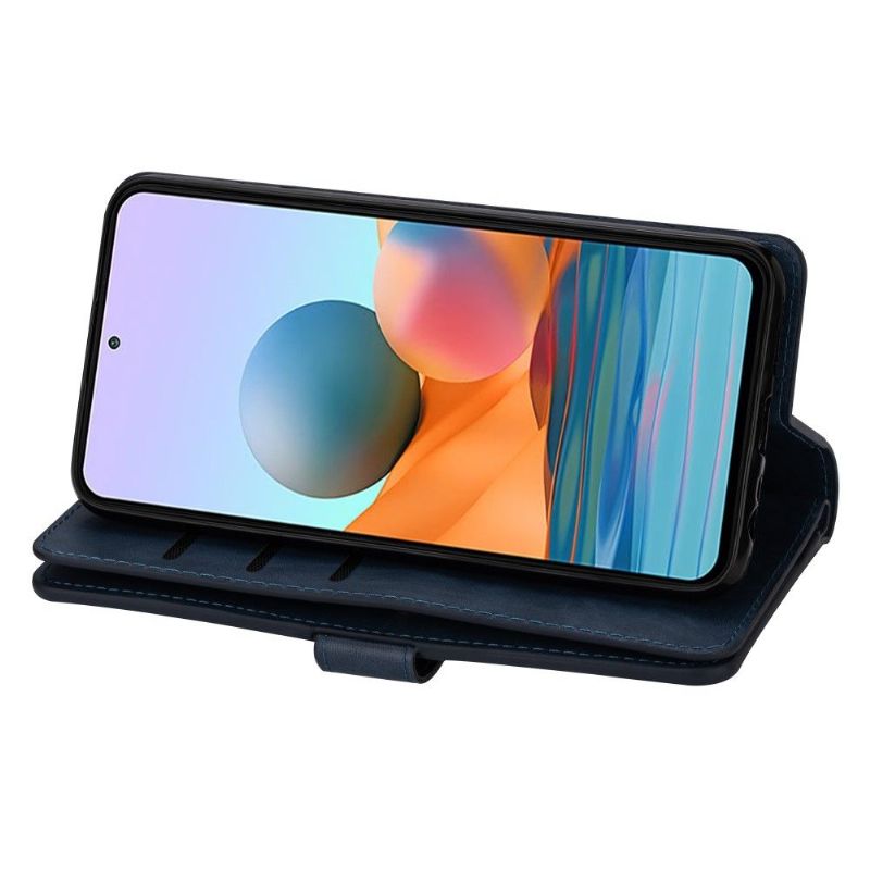 Flip Cover Xiaomi Redmi Note 10 Pro Punge Etui Med Snor Kunstlæder