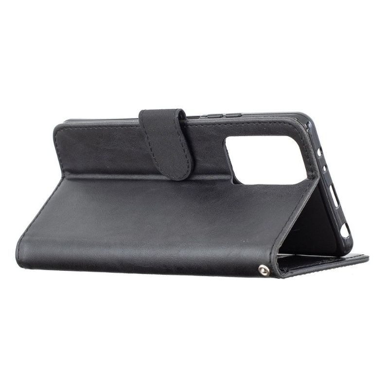 Læder Cover Xiaomi Redmi Note 10 Pro Retro Kunstlæder