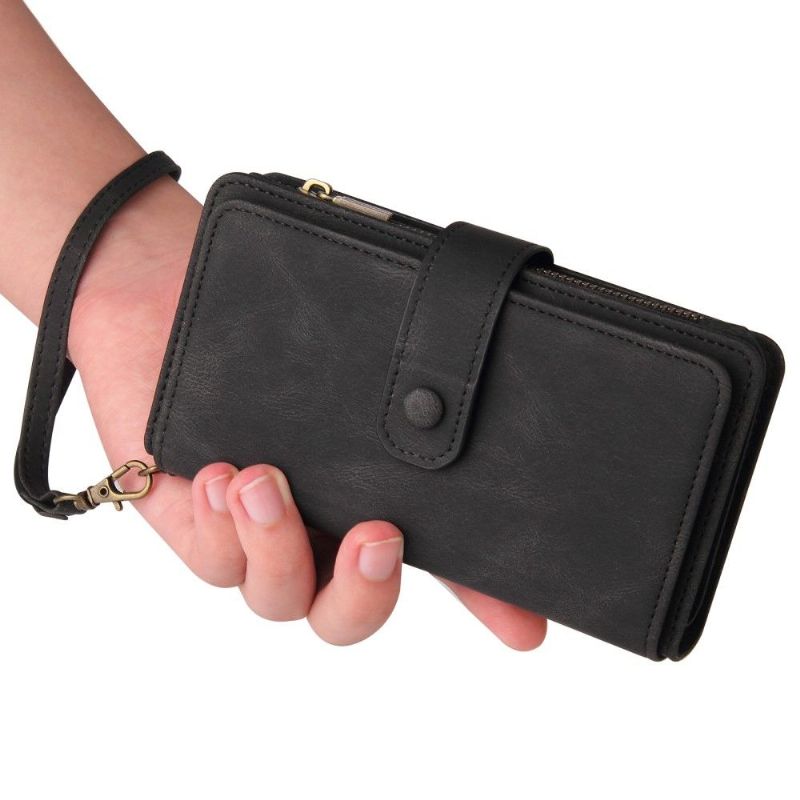 Flip Cover Xiaomi Redmi Note 10 5G / Poco M3 Pro Punge Etui Med Snor