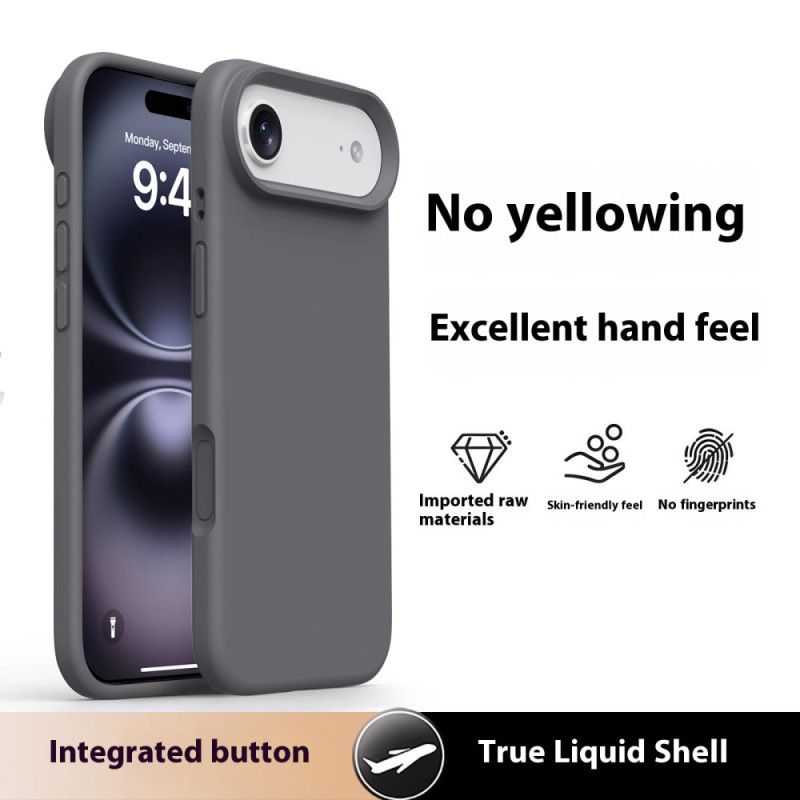Cover iPhone Air Flydende Silikone Og Mikrofiber