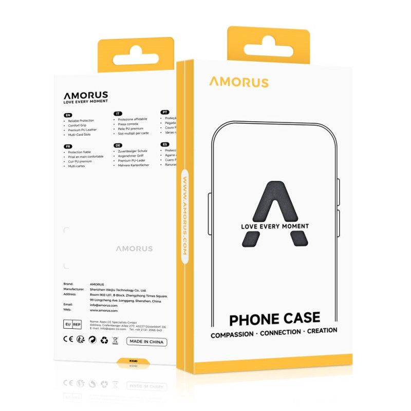Cover iPhone Air Glidende Kortholder