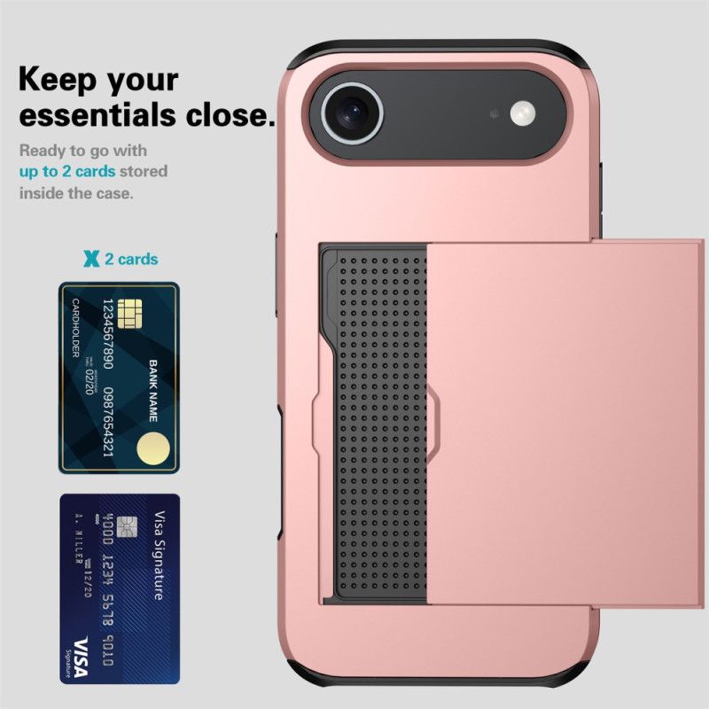 Cover iPhone Air Glidende Kortholder