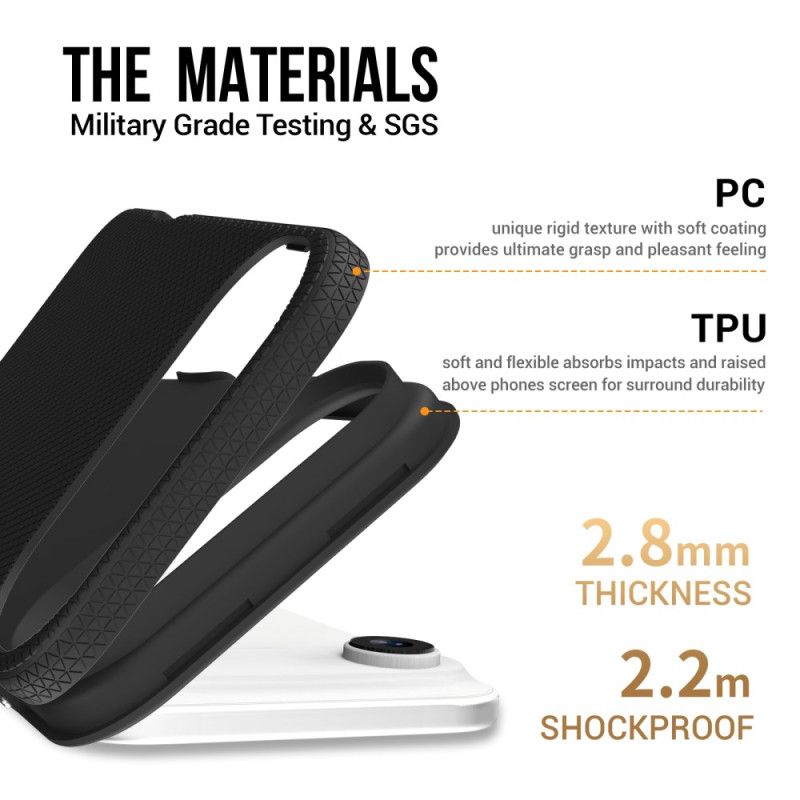 Cover iPhone Air Kompatibel Med Magsafe I Militærkvalitet