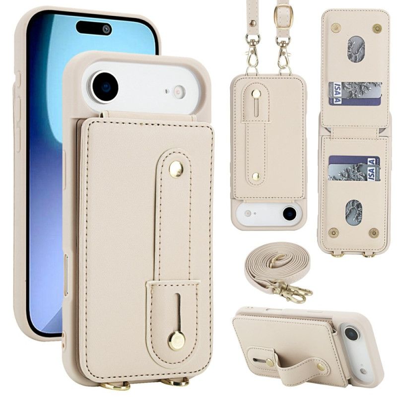 Cover iPhone Air Kortholder Og Skulderrem