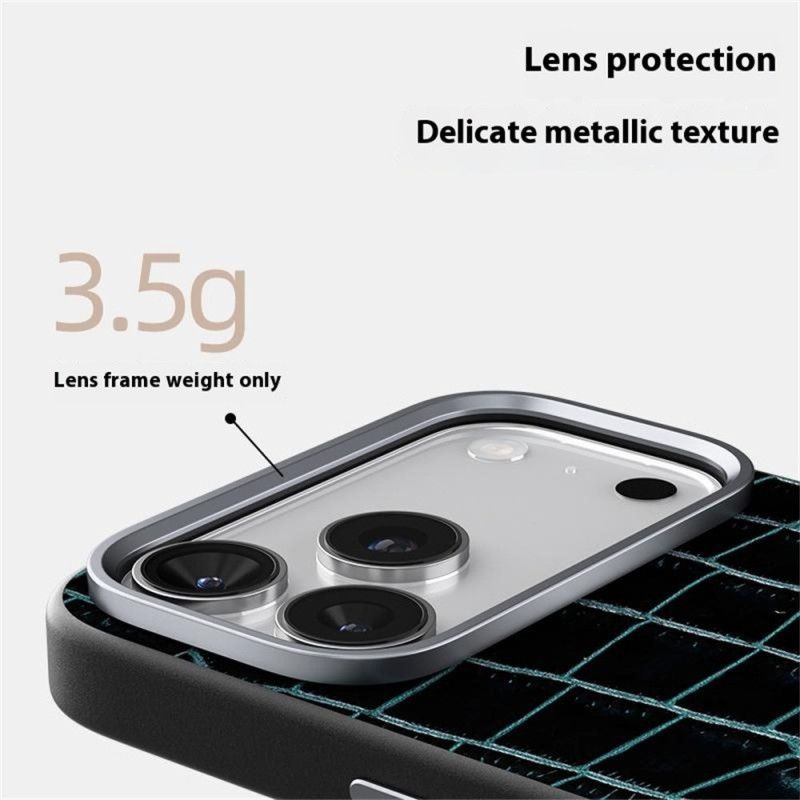 Cover iPhone Air Magsafe-kompatibel Krokodilleeffekt Abeel