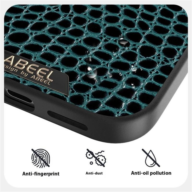 Cover iPhone Air Magsafe-kompatibel Krokodilleeffekt Abeel