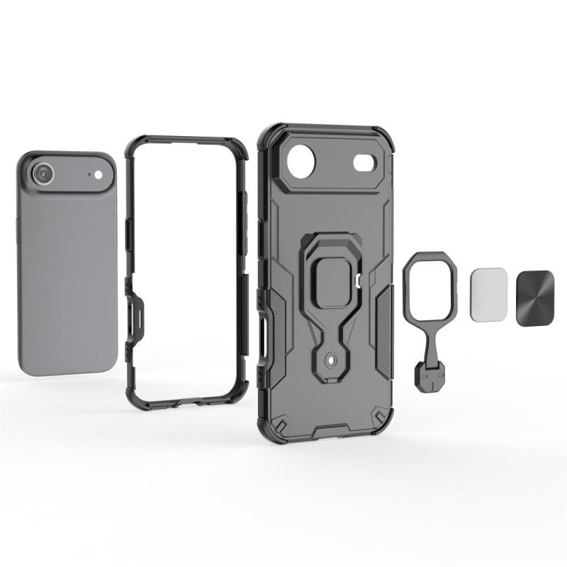 Cover iPhone Air Ringholder Med Roterende Stativ