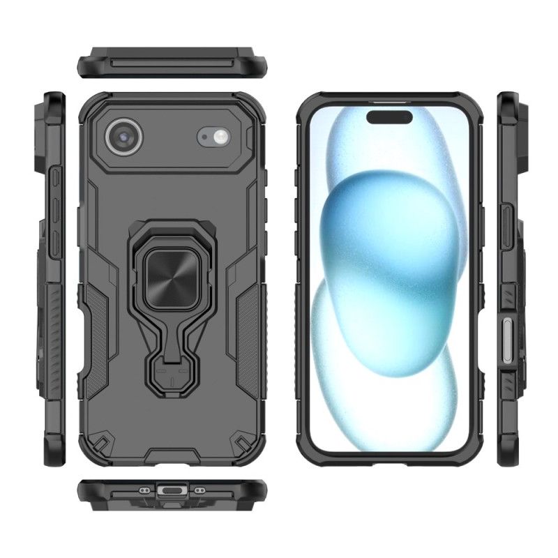 Cover iPhone Air Ringholder Med Roterende Stativ