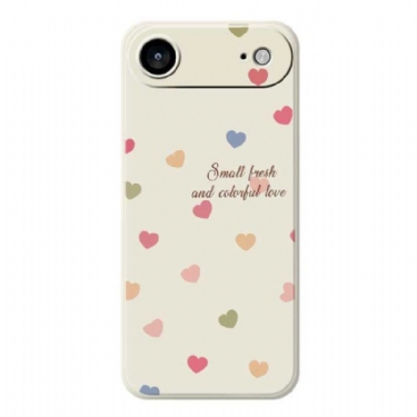 Cover iPhone Air Telefon Etui Farverige Hjerter