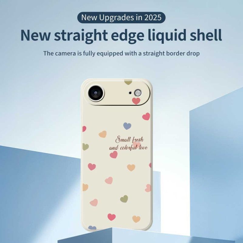 Cover iPhone Air Telefon Etui Farverige Hjerter