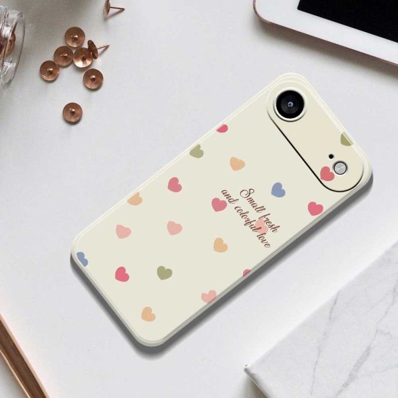 Cover iPhone Air Telefon Etui Farverige Hjerter