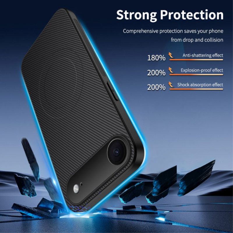 Cover iPhone Air Telefon Etui Magsafe Kulfiberfinhed