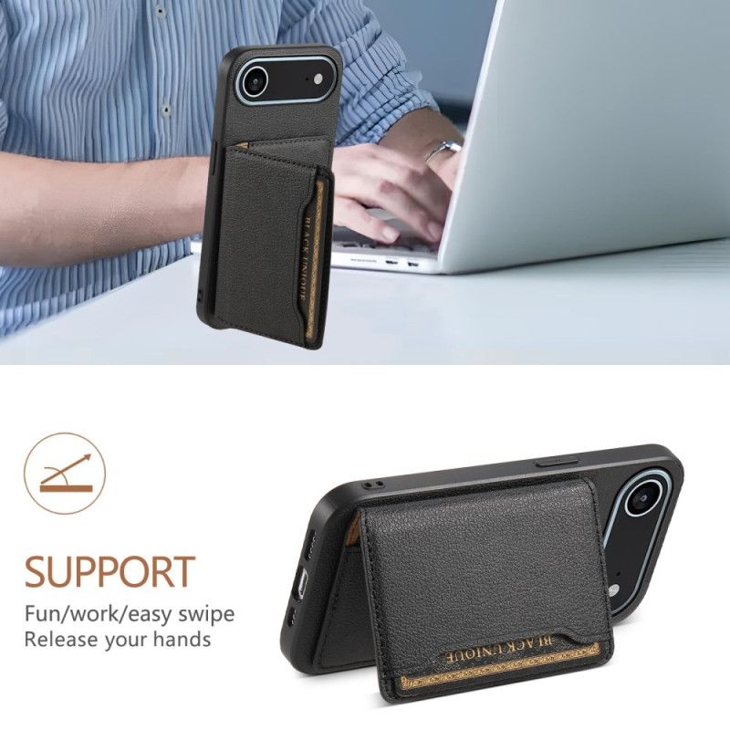 Cover Til iPhone Air Premium Kortholder Og Stativ