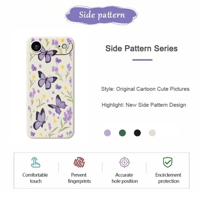 Cover Til iPhone Air Sommerfugle