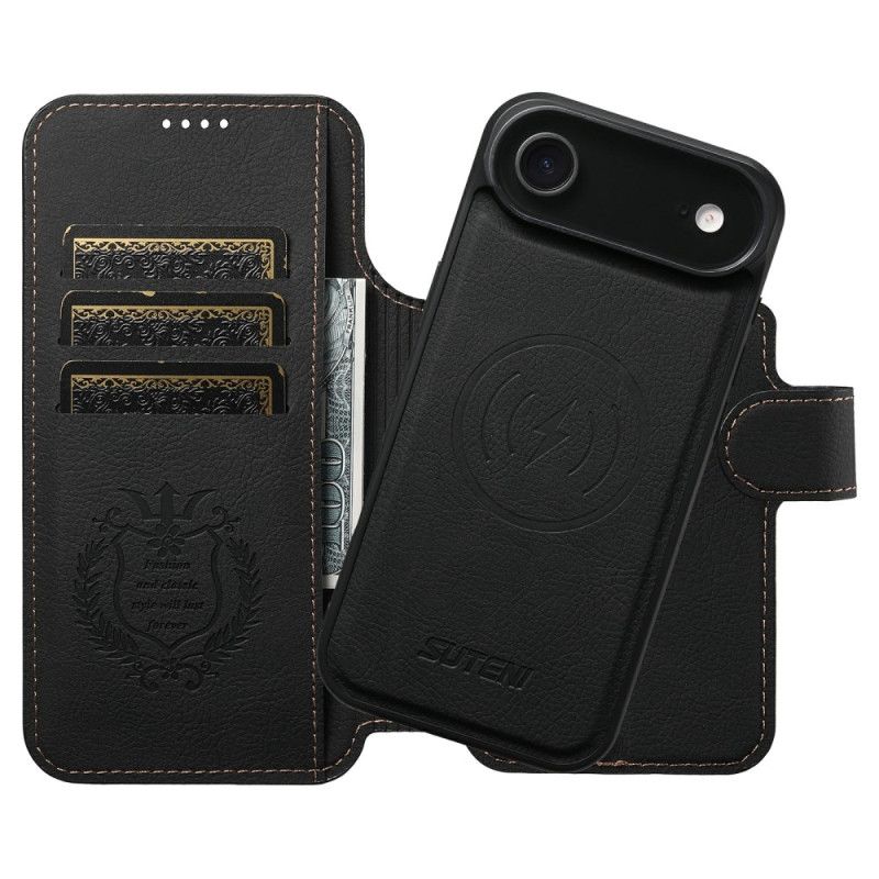 Flip Cover iPhone Air Aftageligt Magsafe-etui Suteni