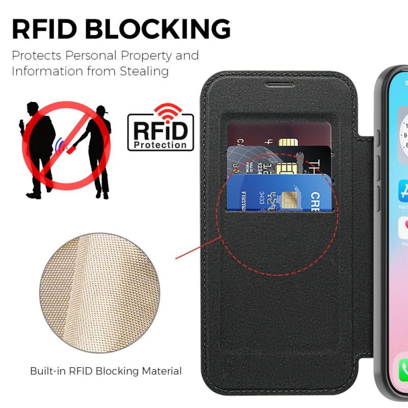 Flip Cover iPhone Air Magsafe-kompatibel Med Rfid-blokering