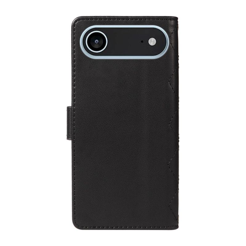 Flip Cover iPhone Air Quiltet Med Rem Og Skulderrem