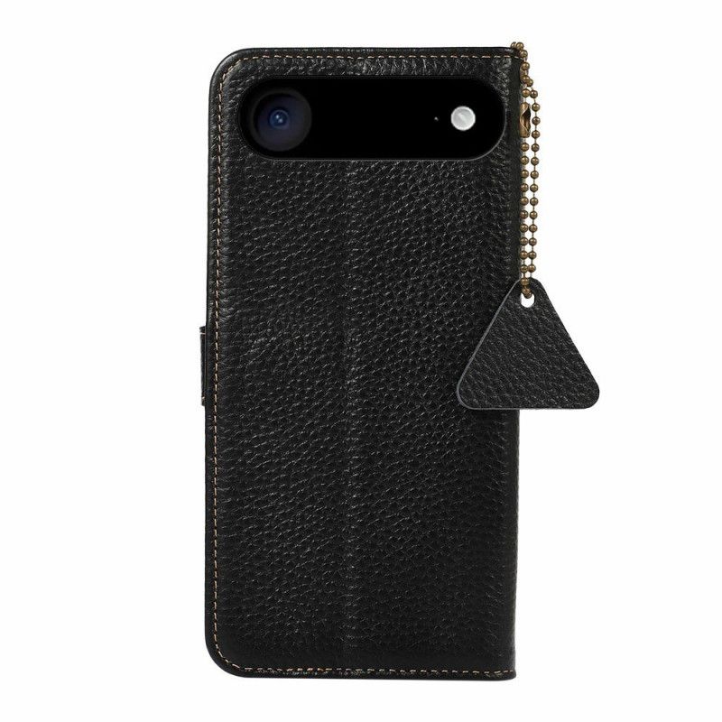 Flip Cover iPhone Air Rfid Blokerende Litchi Læder