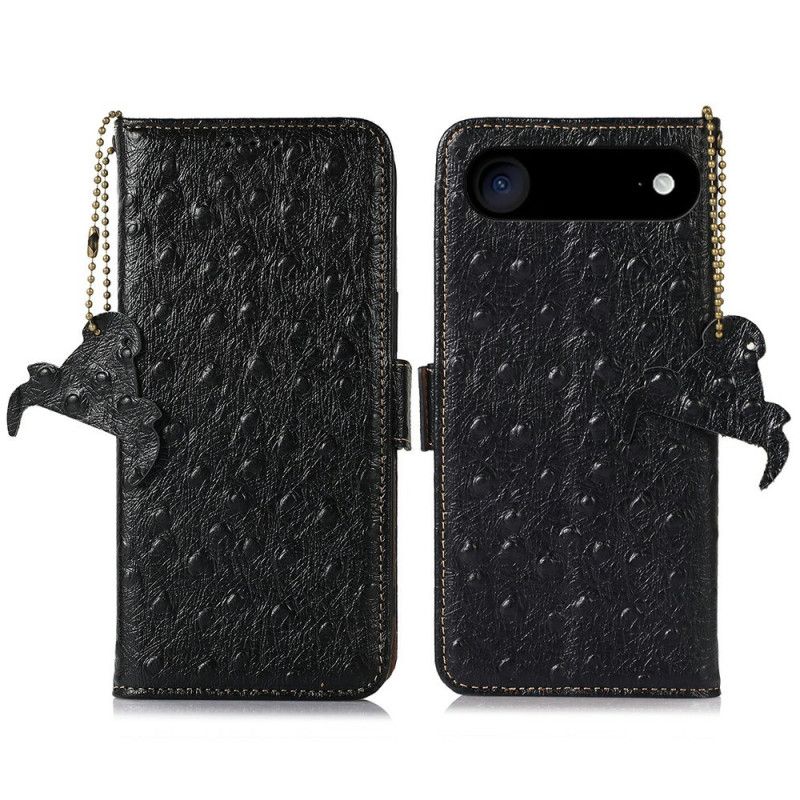Flip Cover iPhone Air Rfid Blokerende Strudsemønster