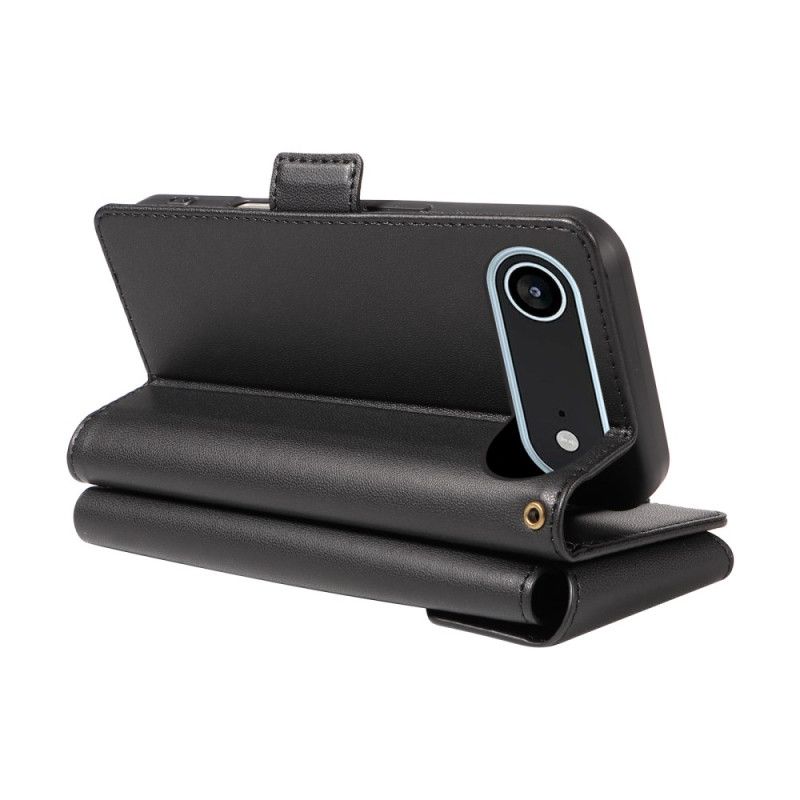 Flip Cover Til iPhone Air Med Kortholdere Og Håndledsrem