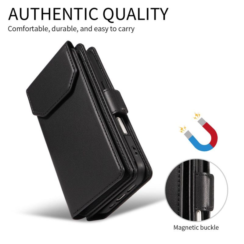 Flip Cover Til iPhone Air Med Kortholdere Og Håndledsrem