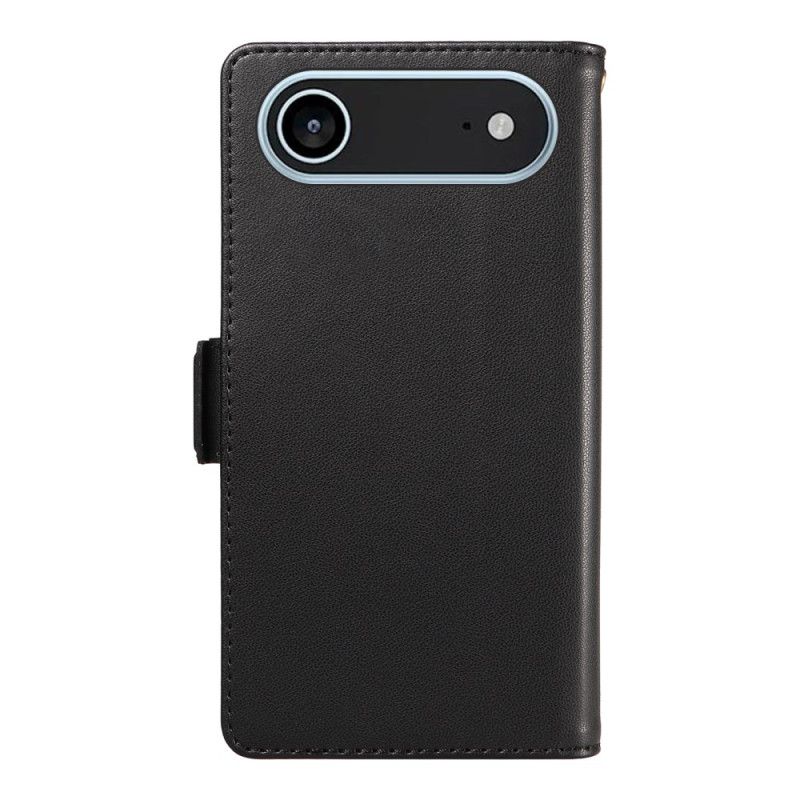 Flip Cover Til iPhone Air Med Kortholdere Og Håndledsrem