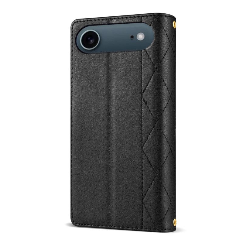 Flip Cover Til iPhone Air Quiltet Med Snor Og Skulderrem