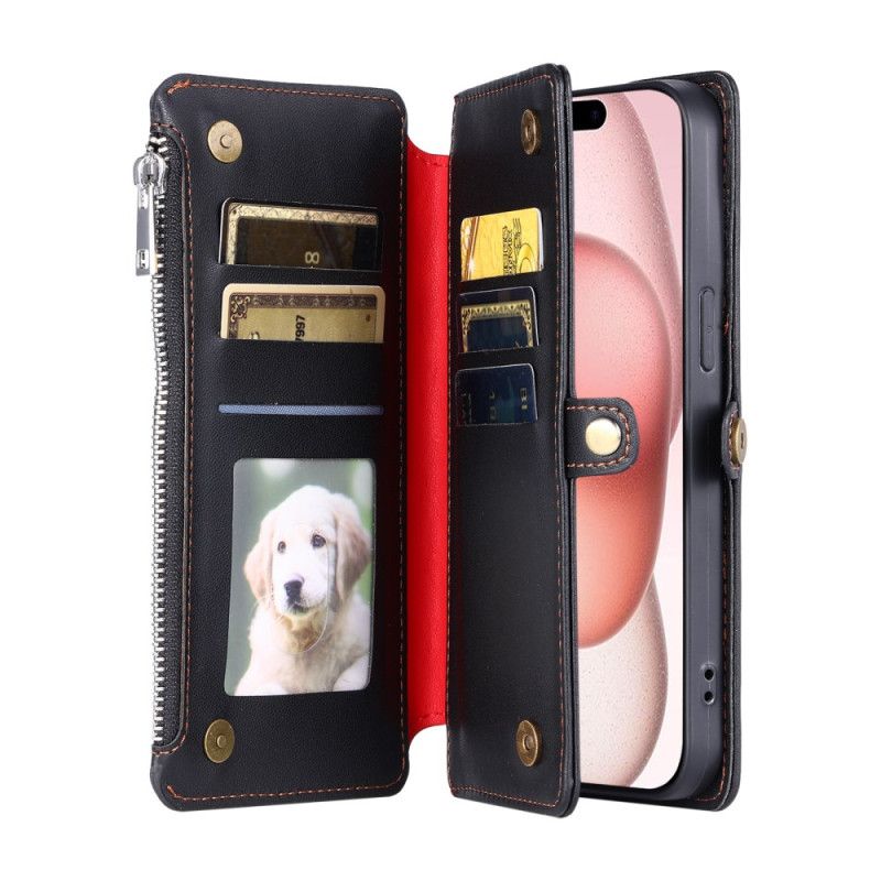 Flip Cover Til iPhone Air Vintage Design
