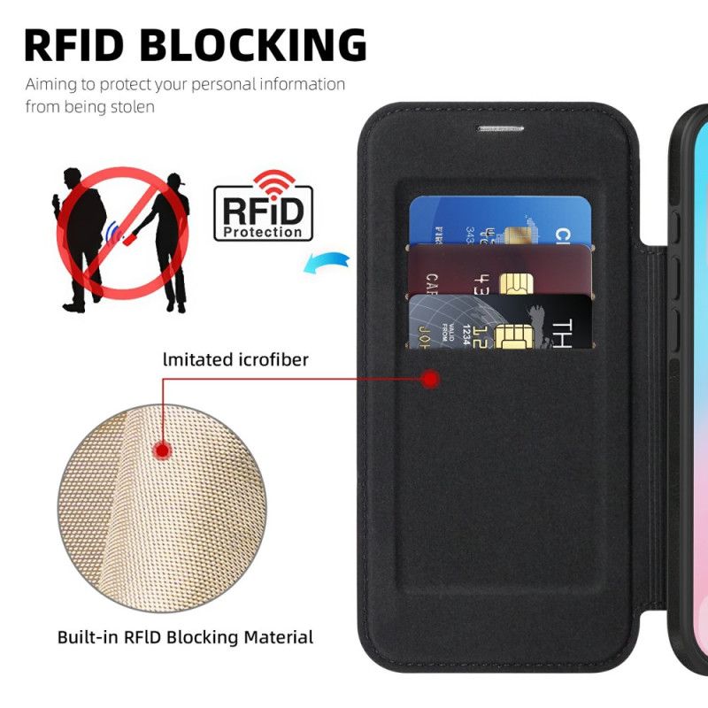 Læder Cover iPhone Air Magsafe Kompatibel Med Rfid-kortholder