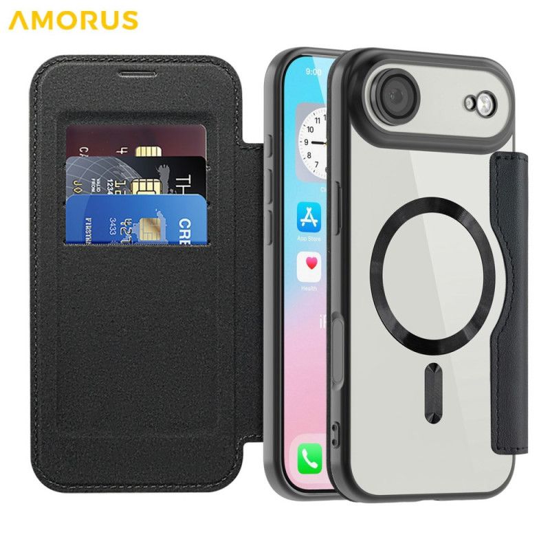 Læder Cover iPhone Air Telefon Etui Magsafe-kompatibel Med Rfid-kortholder