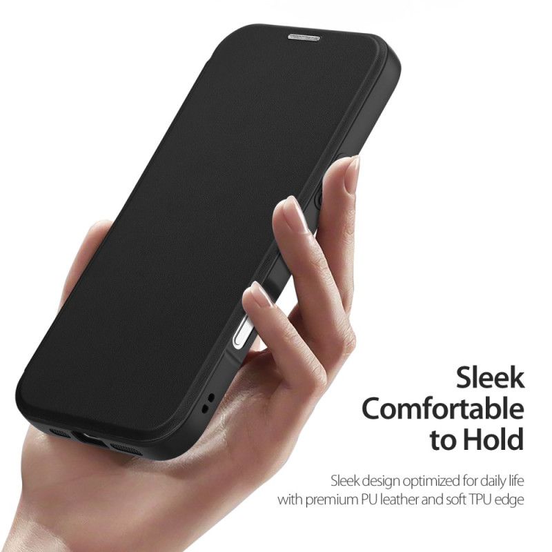 Læder Cover iPhone Air Telefon Etui Magsafe Skin X Pro-seriens Stander Dux Ducis