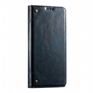 Læder Cover iPhone Air Vintage Suteni