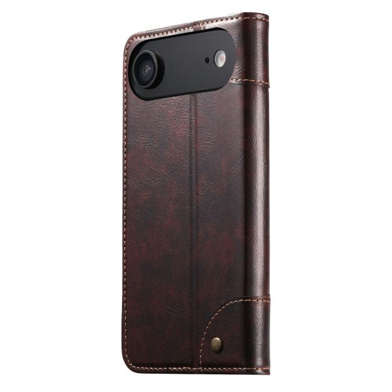 Læder Cover iPhone Air Vintage Suteni
