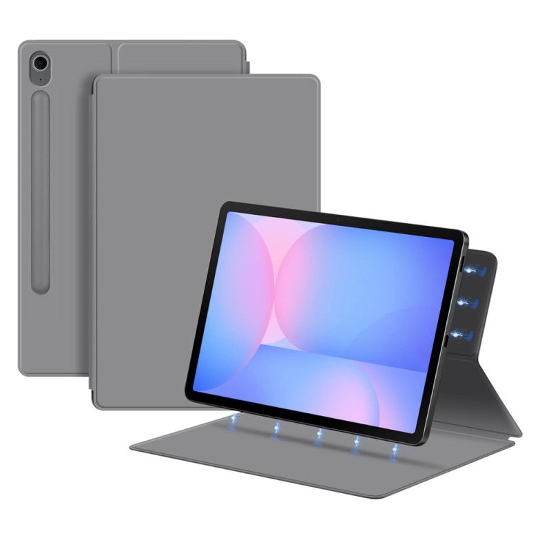 Case Samsung Galaxy Tab S10 Fe Telefon Etui Magnetisk Stativ Og Automatisk Dvale-/vågnefunktion