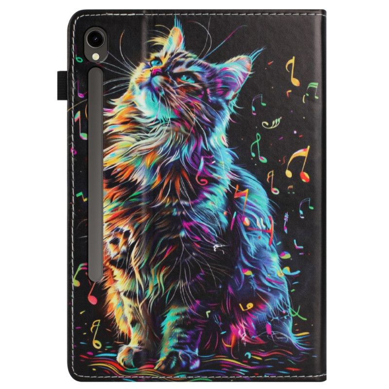 Case Samsung Galaxy Tab S10 Fe Telefon Etui Musikalsk Kat