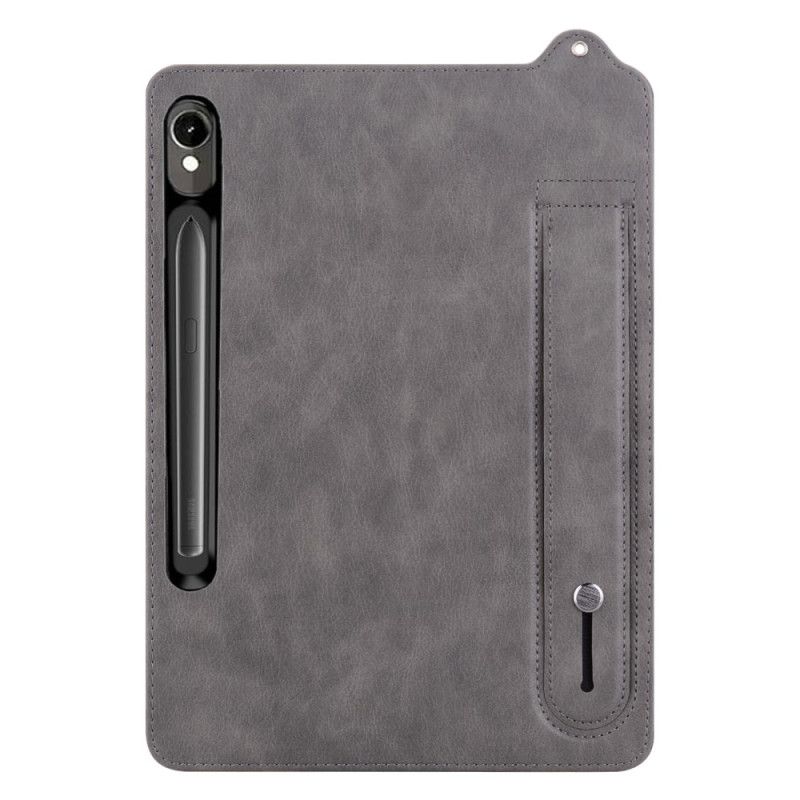 Cover Samsung Galaxy Tab S10 Fe Telefon Etui Håndledsrem