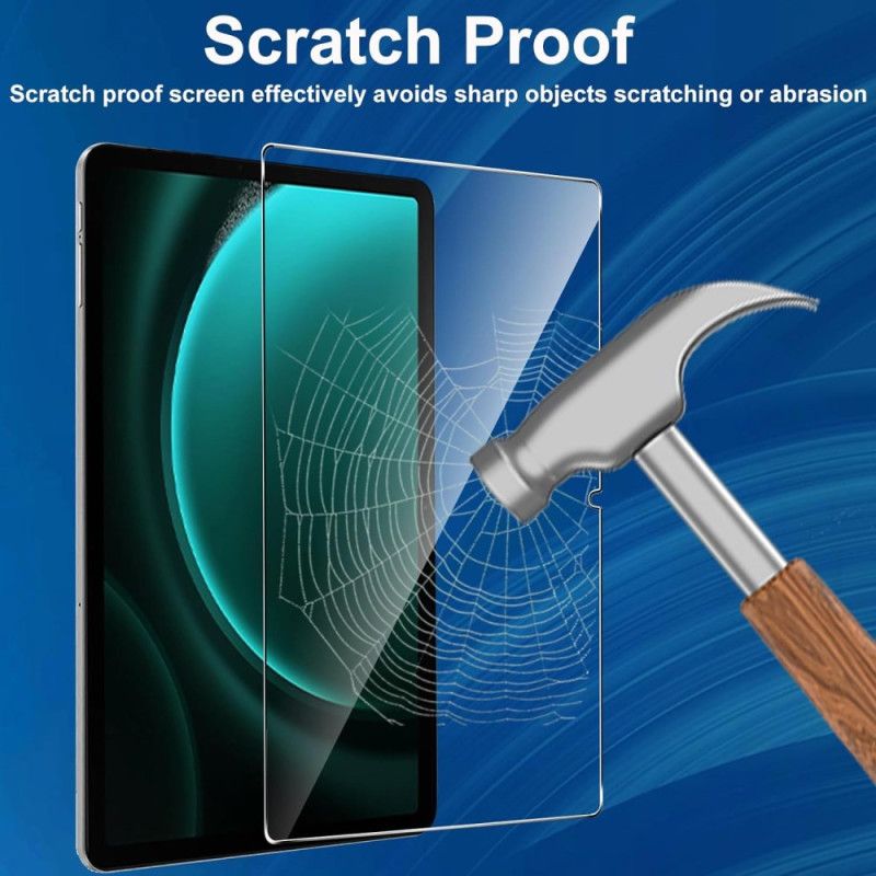 Cover Til Samsung Galaxy Tab S10 Fe Transparent Med 2 Hærdede Glasskærmbeskyttere
