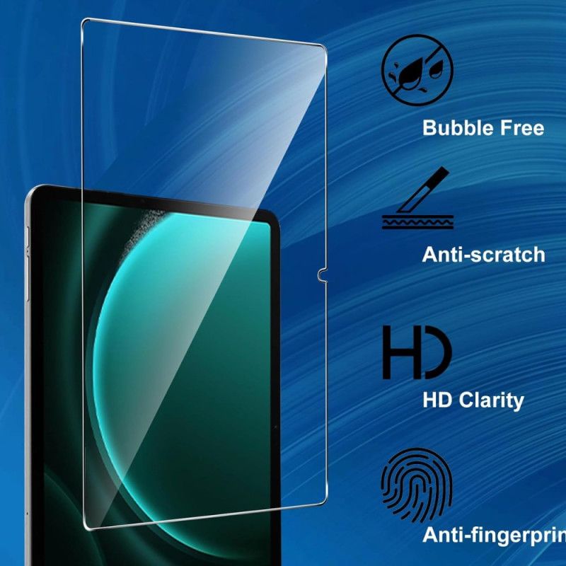 Cover Til Samsung Galaxy Tab S10 Fe Transparent Med 2 Hærdede Glasskærmbeskyttere